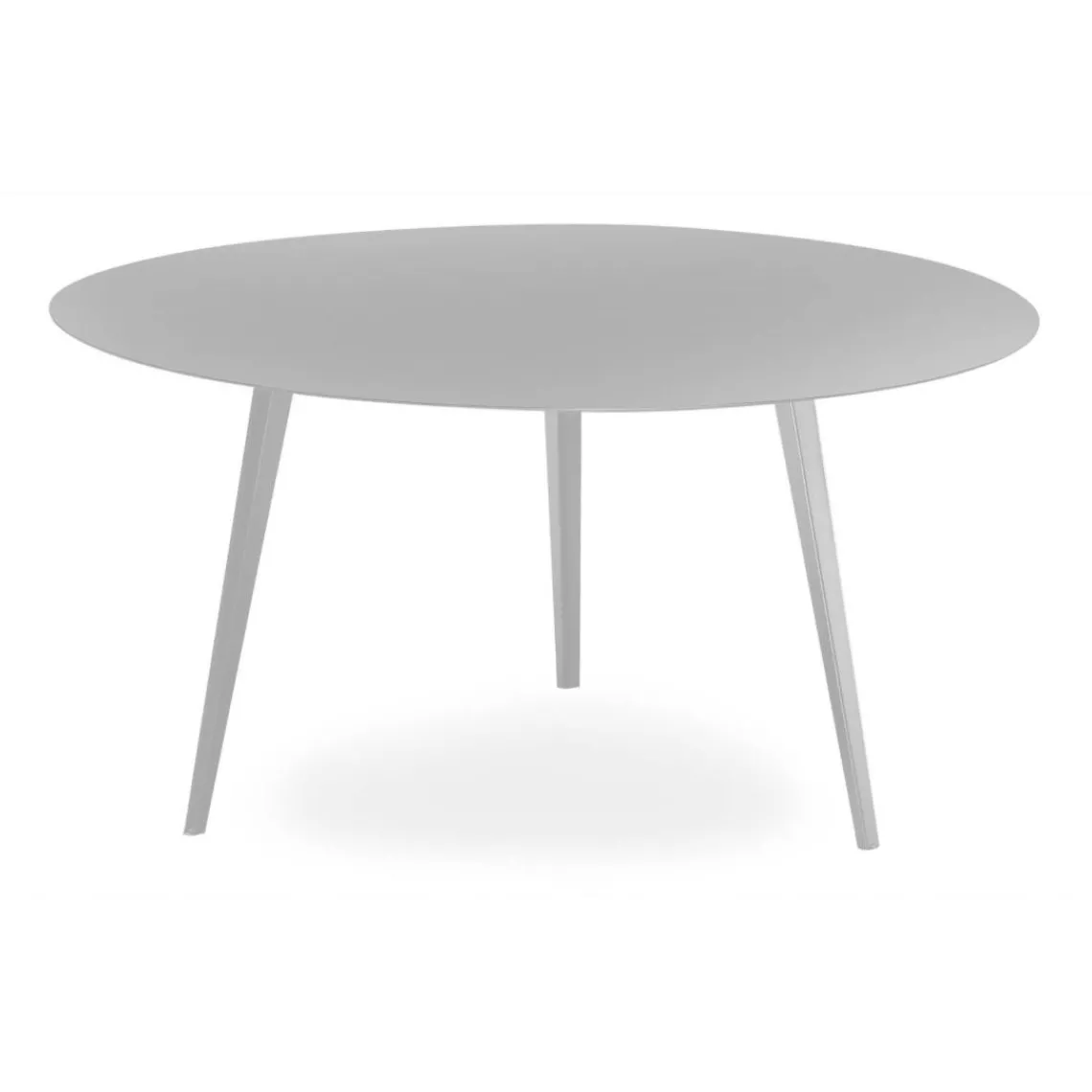 3S. x Home Table basse ronde Bipolart Métal Argent Discount