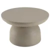 Macabane Table basse ronde effet béton HECTOR Clearance