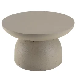 Macabane Table basse ronde effet béton HECTOR Clearance