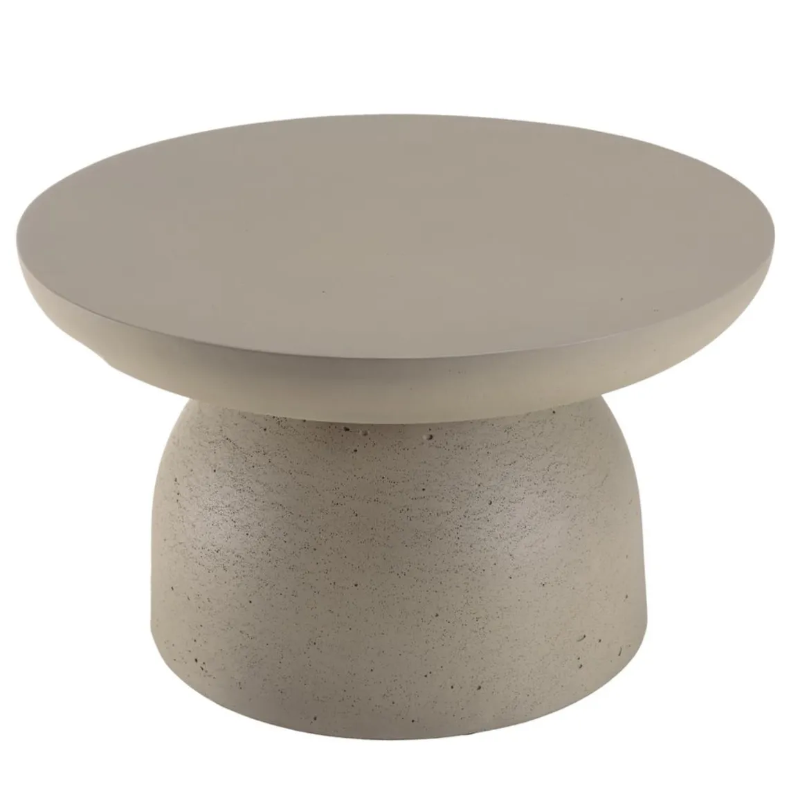 Macabane Table basse ronde effet béton HECTOR Clearance