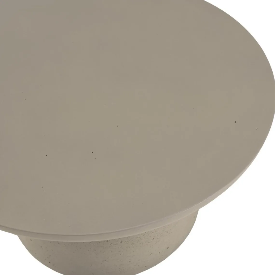 Macabane Table basse ronde effet béton HECTOR Clearance