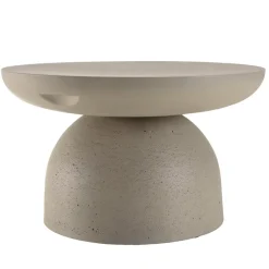 Macabane Table basse ronde effet béton HECTOR Clearance