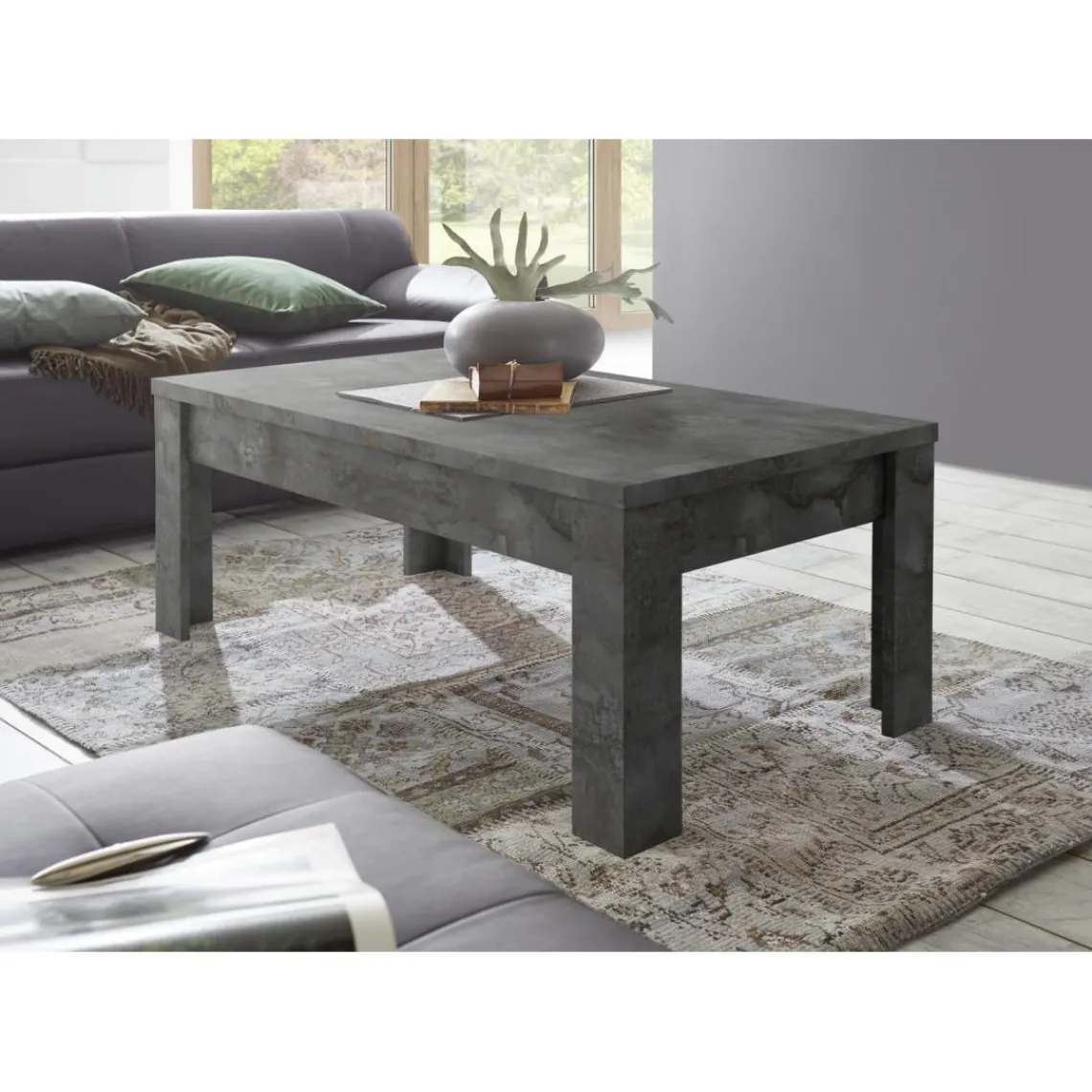 3S. x Home Table basse URBINO oxyde Sale