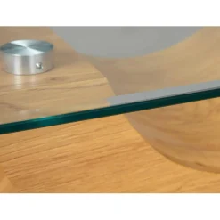 3S. x Home Table Basse X Imitation Chêne Outlet