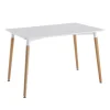 3S. x Home Table Blanche Rectangulaire 115X75cm Sale