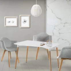 3S. x Home Table Blanche Rectangulaire 115X75cm Sale