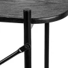 Nordlys Table console design industriel en bois Noir Sale