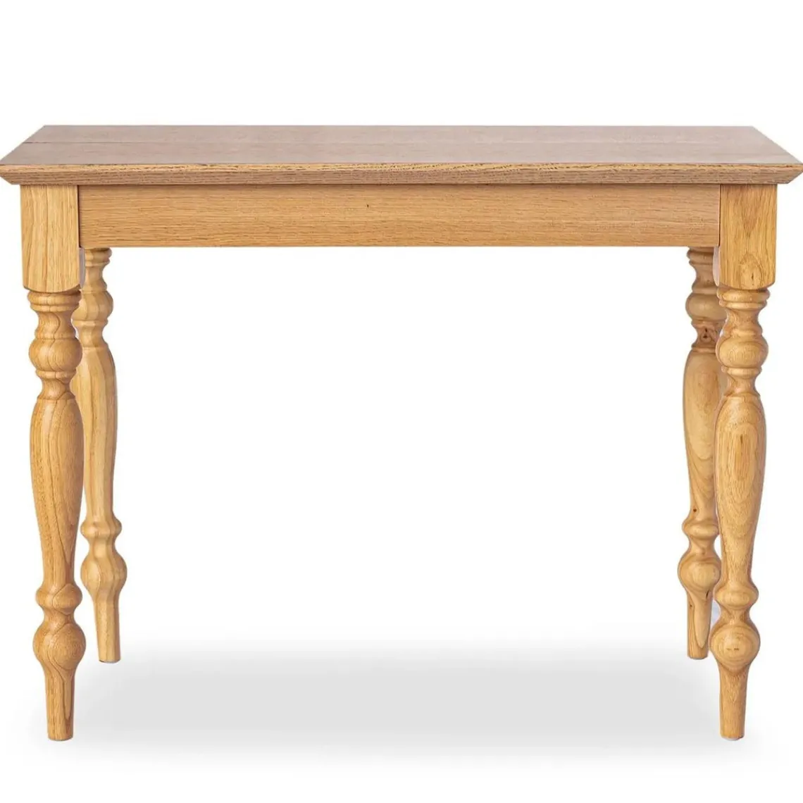 3S. x Home Table console extensible 250cm ELEGANCY Chêne clair Marron New