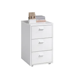 3S. x Home Table d'appoint avec 3 tiroirs VIRGINIA 1 UP Clearance