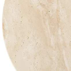 3S. x Home Table d'appoint Celen travertin blanc Clearance