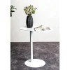 3S. x Home Table d'appoint design en métal blanc Outlet