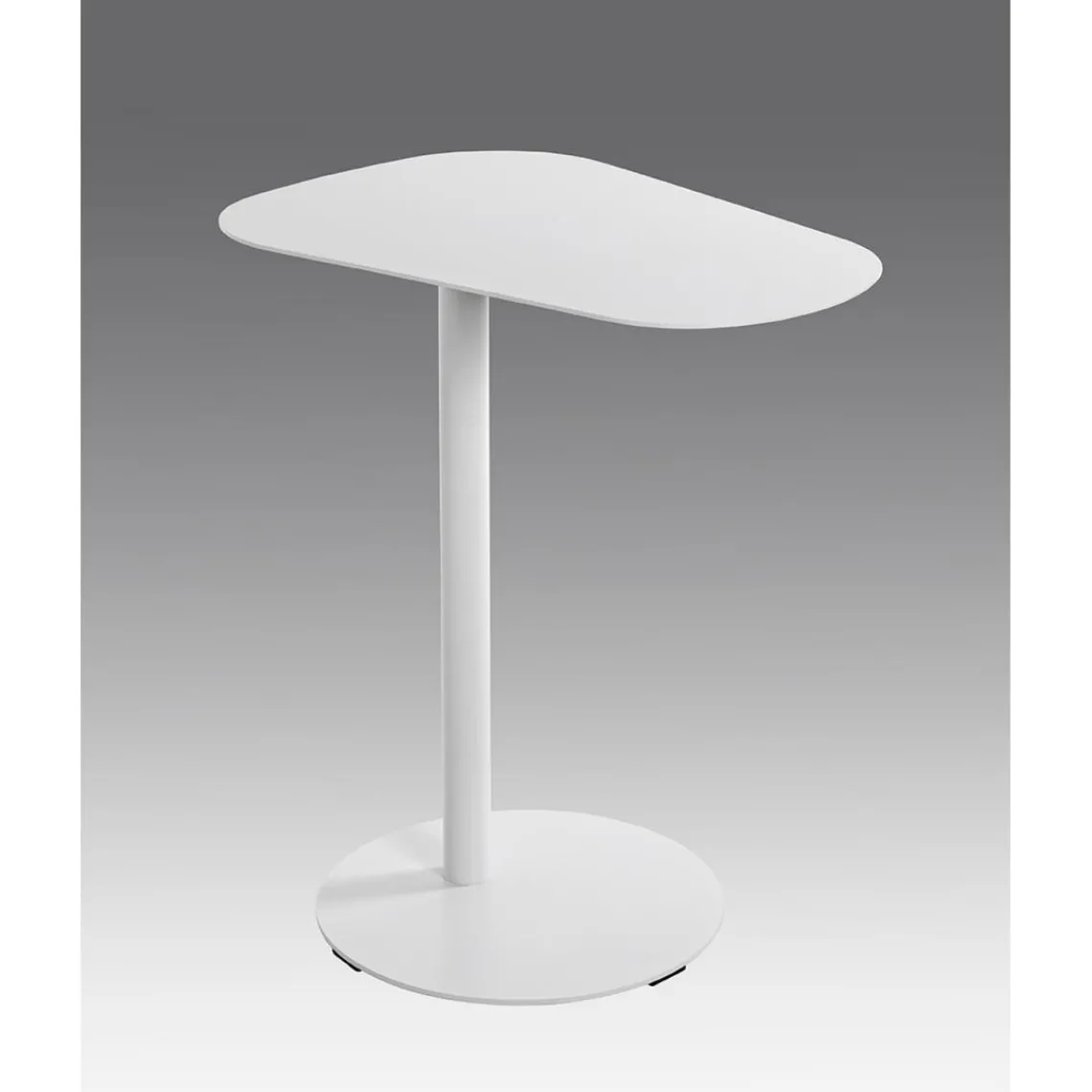 3S. x Home Table d'appoint design en métal blanc Outlet