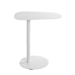 3S. x Home Table d'appoint design en métal blanc Outlet