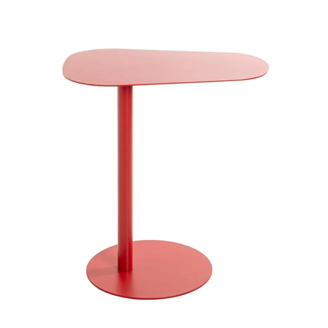 3S. x Home Table d'appoint design en métal rouge Clearance