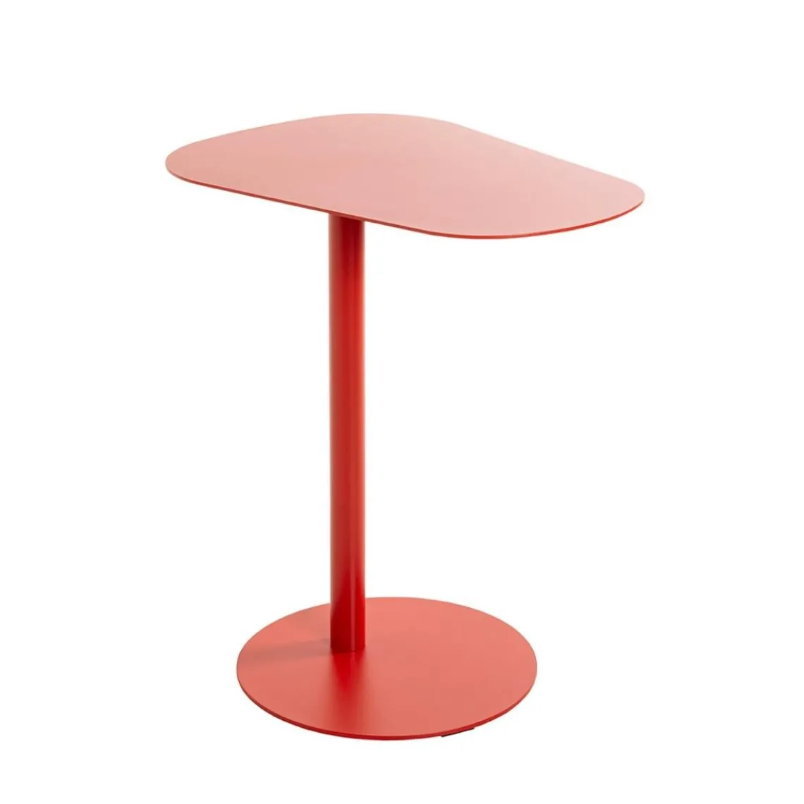 3S. x Home Table d'appoint design en métal rouge Clearance