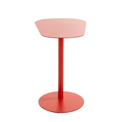 3S. x Home Table d'appoint design en métal rouge Clearance