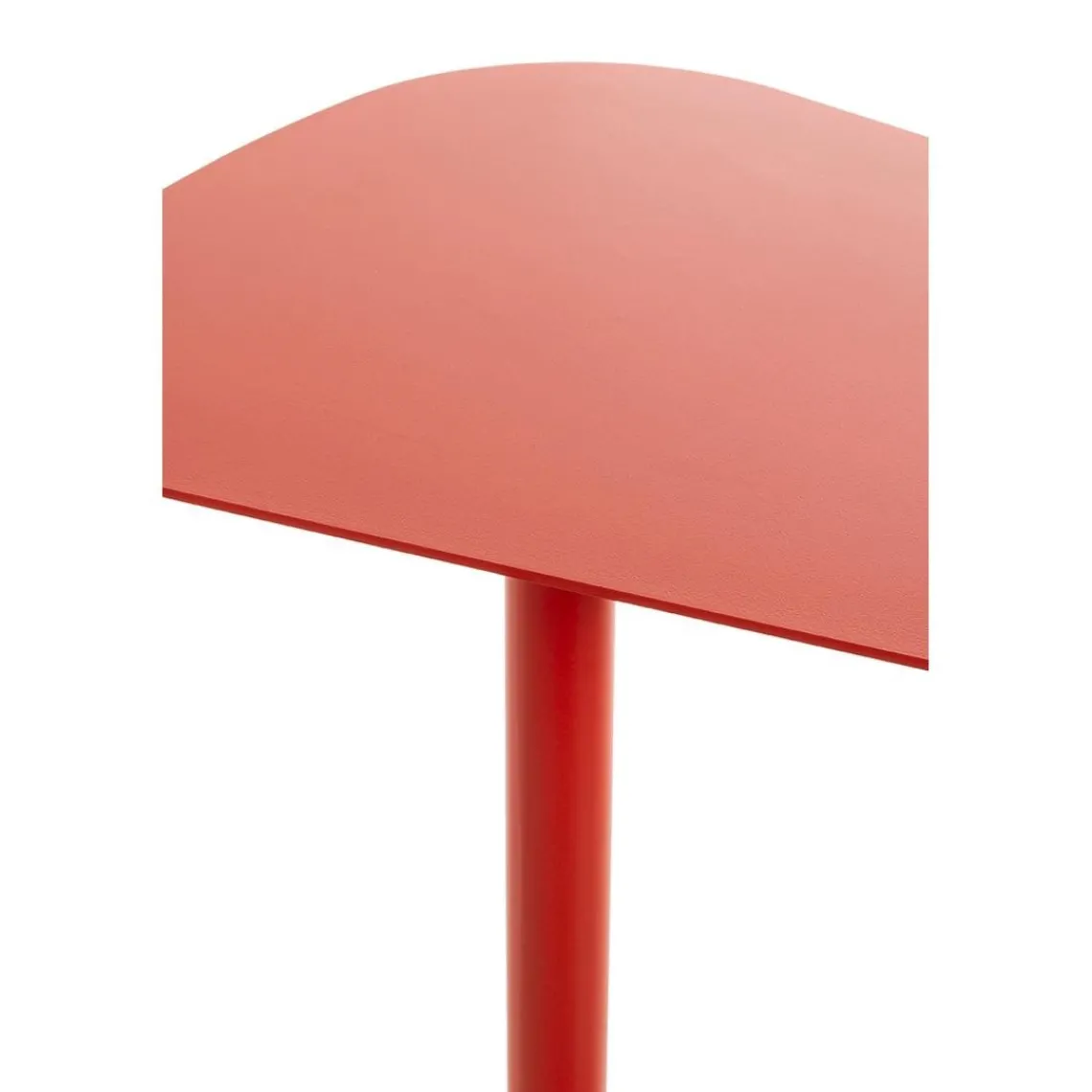 3S. x Home Table d'appoint design en métal rouge Clearance