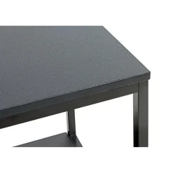 3S. x Home Table d'appoint en métal avec plateaux décor noir Clearance