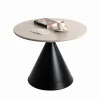 3S. x Home Table d'Appoint en métal noir tablette peint par poudrage en gris cachemire Online