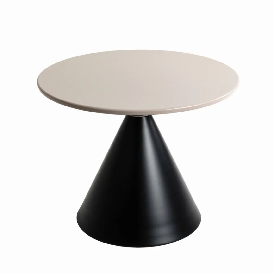 3S. x Home Table d'Appoint en métal noir tablette peint par poudrage en gris cachemire Online