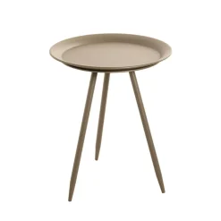 3S. x Home Table d'appoint en métal vert modèle mini New