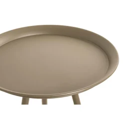 3S. x Home Table d'appoint en métal vert modèle maxi Best