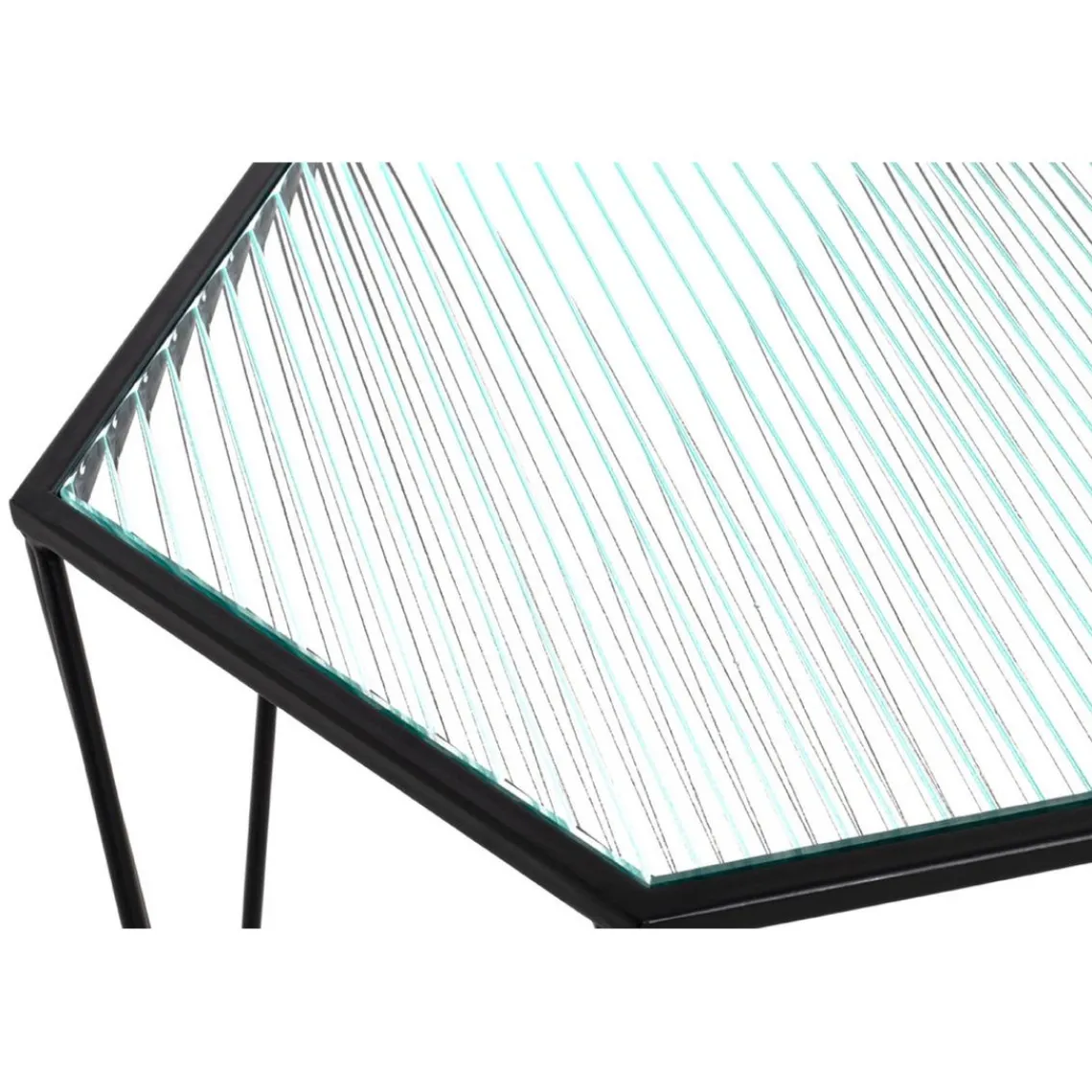 3S. x Home table d'appoint plateaux en verre trempé décoratif Sale