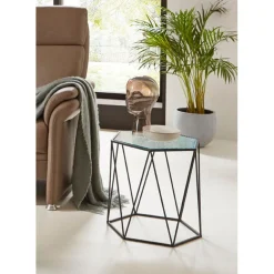 3S. x Home table d'appoint plateaux en verre trempé décoratif Sale