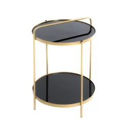 3S. x Home table d'appoint plateaux miroir Clearance