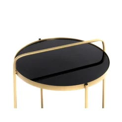 3S. x Home table d'appoint plateaux miroir Clearance