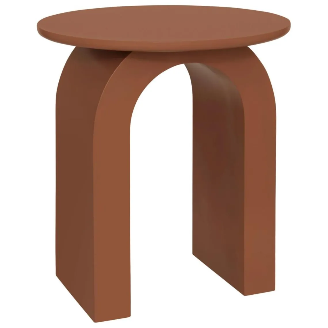 3S. x Home Table d'appoint Stoa brun Outlet