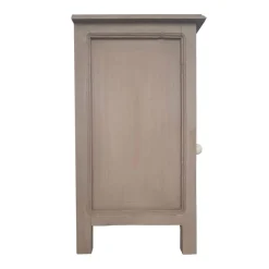 3S. x Home Table de chevet 1 tiroir et 1 porte battante Tasha Marron Sale