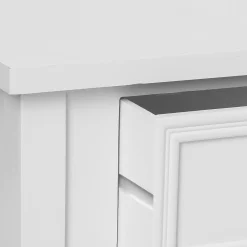 3S. x Home Table de chevet Blanc