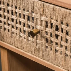 Nordlys Table de Chevet Nuit Appoint Scandinave en Bois Outlet