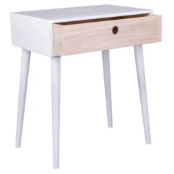 House Nordic Table De Chevet Scandinave Blanche PARMA Online