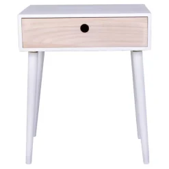 House Nordic Table De Chevet Scandinave Blanche PARMA Online