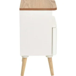 3S. x Home Table de Chevet Scandinave Bois Blanc ACHUMAWI Online