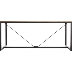 3S. x Home Table De Dîner Marron EDENA Hot