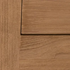 Macabane Table de jardin 6/8 personnes - DENVER 220 x 100 cm en bois Teck Discount