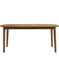 Macabane Table de jardin extensible en acacia huilé Sale