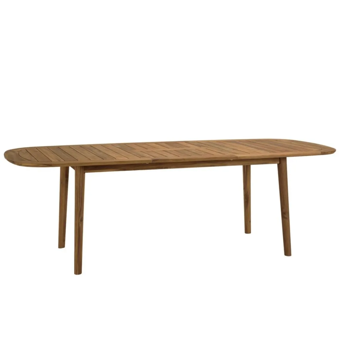 Macabane Table de jardin extensible en acacia huilé Sale