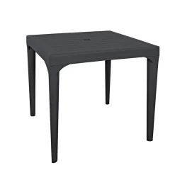 Factory Table De Jardin Gris/ Effet Bois Spirit Garden IRIS Noir Best