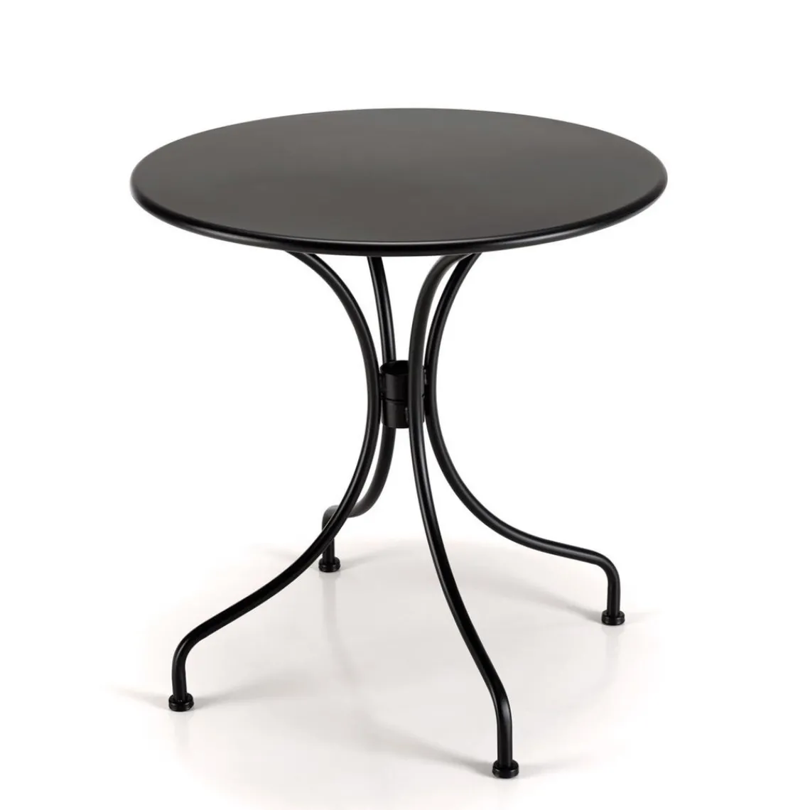 Macabane Table de jardin ronde 2 personnes 70x70cm VIANNEY Hot