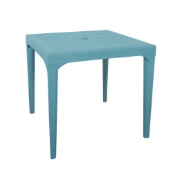 Factory Table De Jardin Turquoise Effet Bois Spirit Garden IRIS Bleu Discount