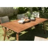 Macabane Table de jardin VICTOIRE 8/10 personnes - extensible 180/240x100 cm en bois Acacia Hot