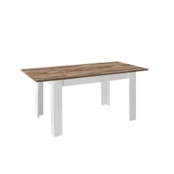 3S. x Home Table de repas extensible 137 + 48cm Best