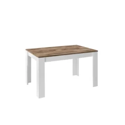 3S. x Home Table de repas extensible 137 + 48cm Best