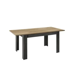 3S. x Home Table de repas VENUS panneaux de particules gris Best