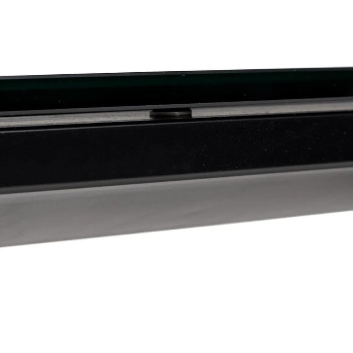 ALTEREGO Table de réunion ou à manger design 'XLINE' en verre noir Online