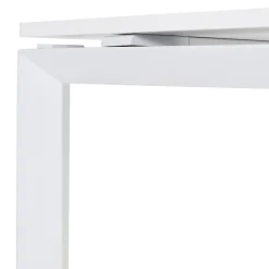 ALTEREGO Table de réunion ou bureau bench 'BAKUS SQUARE' blanc Sale